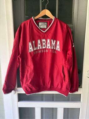 Campus Heritage Red Alabama Crimson Tide V-Neck PulloverJacket